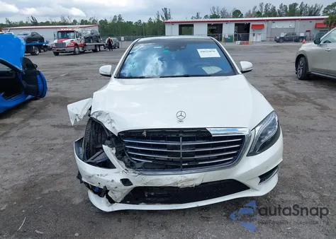 2015 Mercedes-Benz S 550 from USA, damaged, VIN WDDUG8CB8FA109968